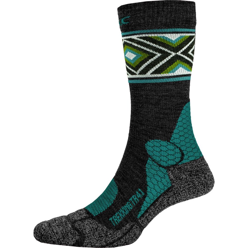 P.A.C. 4.1 Trekking Merino Compression Pro Socken anthracite