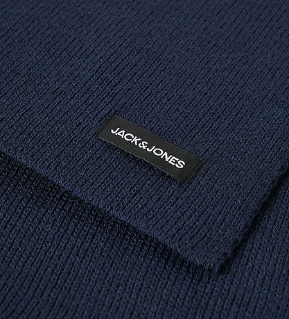 Jack & Jones Schal - Strick - JacDna - Navy Blazer