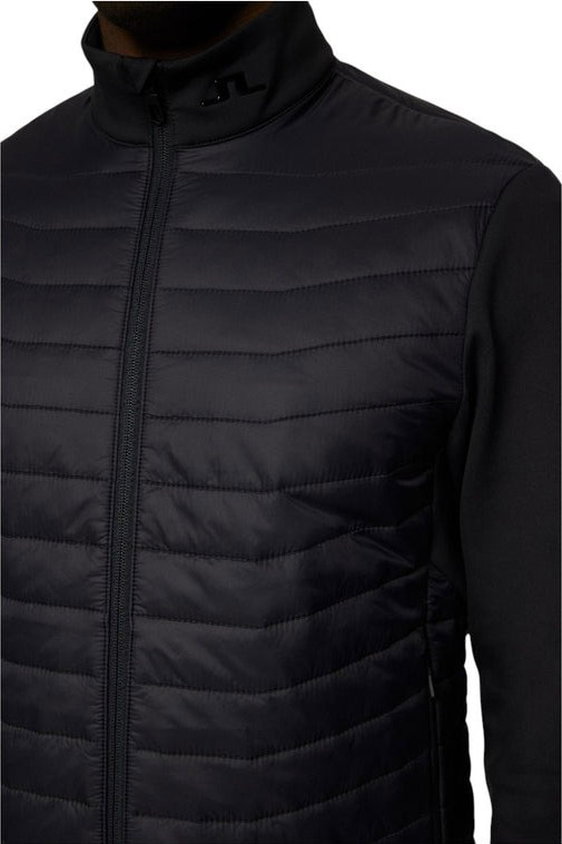 Holden Quilt Hybrid Jacket Herre Black