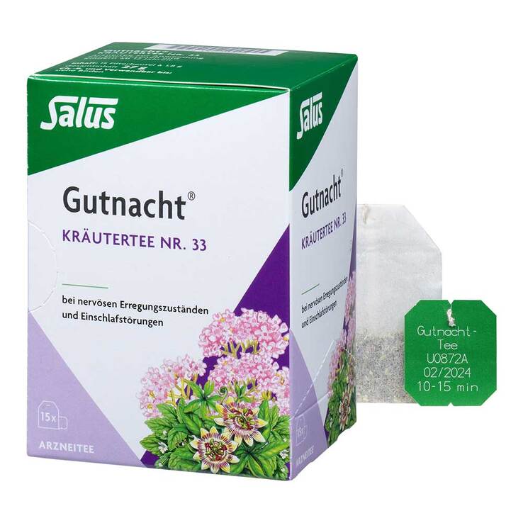 Gutnacht Kräutertee Nr.33 Salus Filterbeutel, 15 St