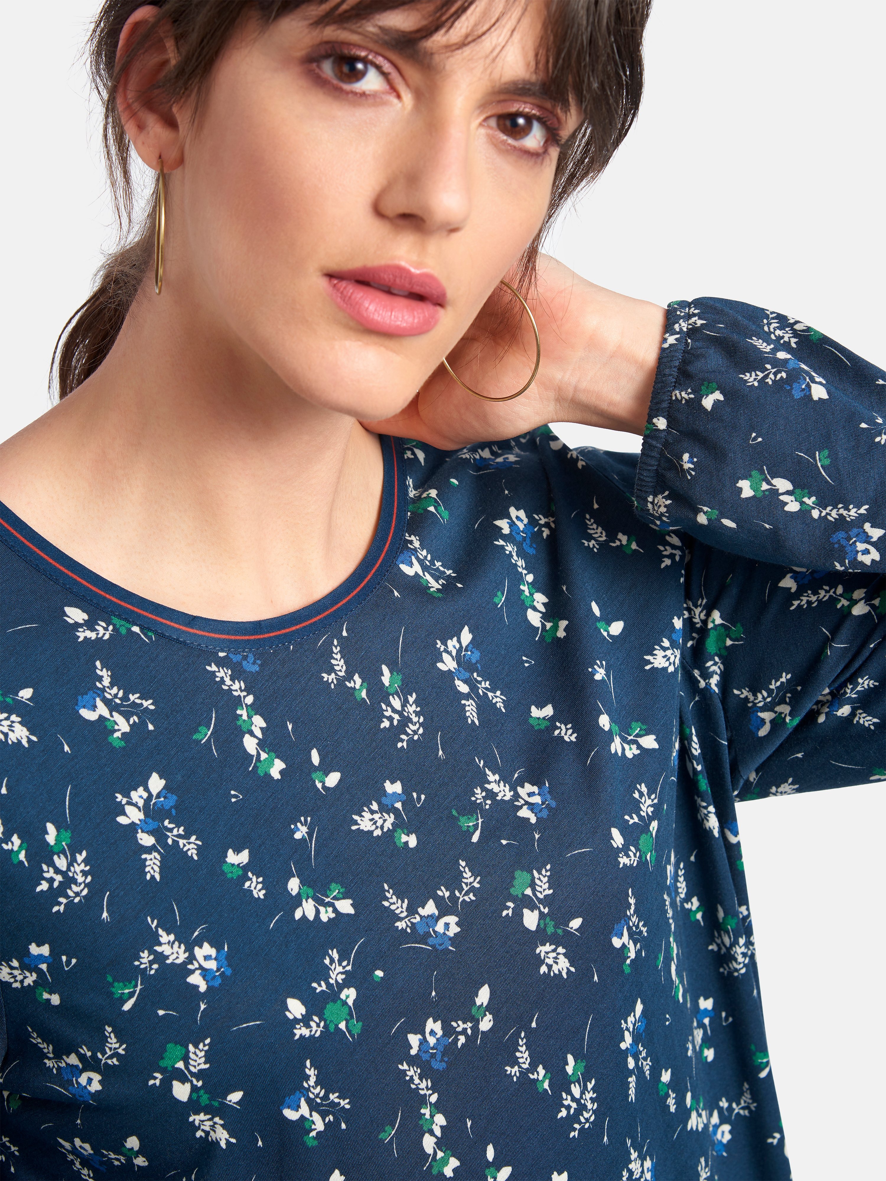 Rundhals-Shirt