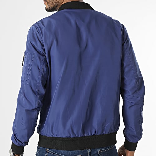 Veste Bomber Bleu Roi