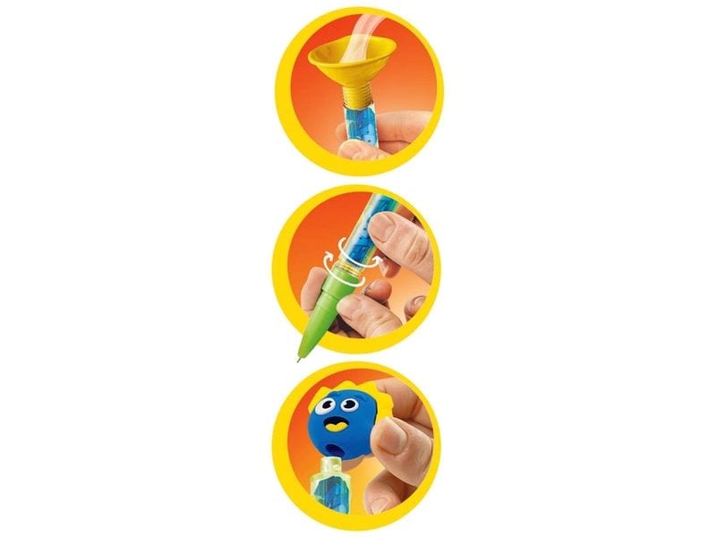 Clementoni Bastelset Deine Stift-Kreationen – Monster Bastelspielzeug