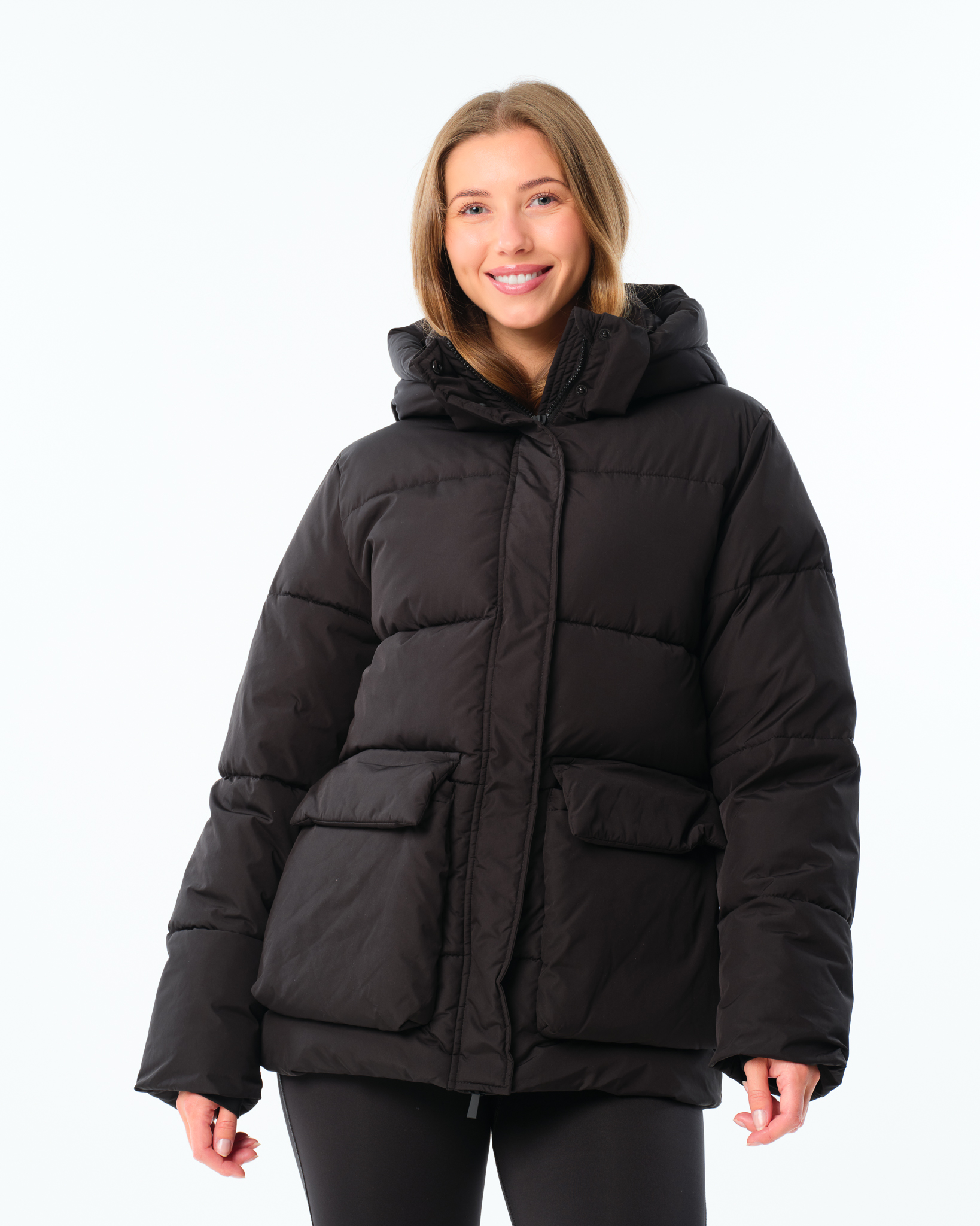 LEVITY Holly Puffer Jacket Black