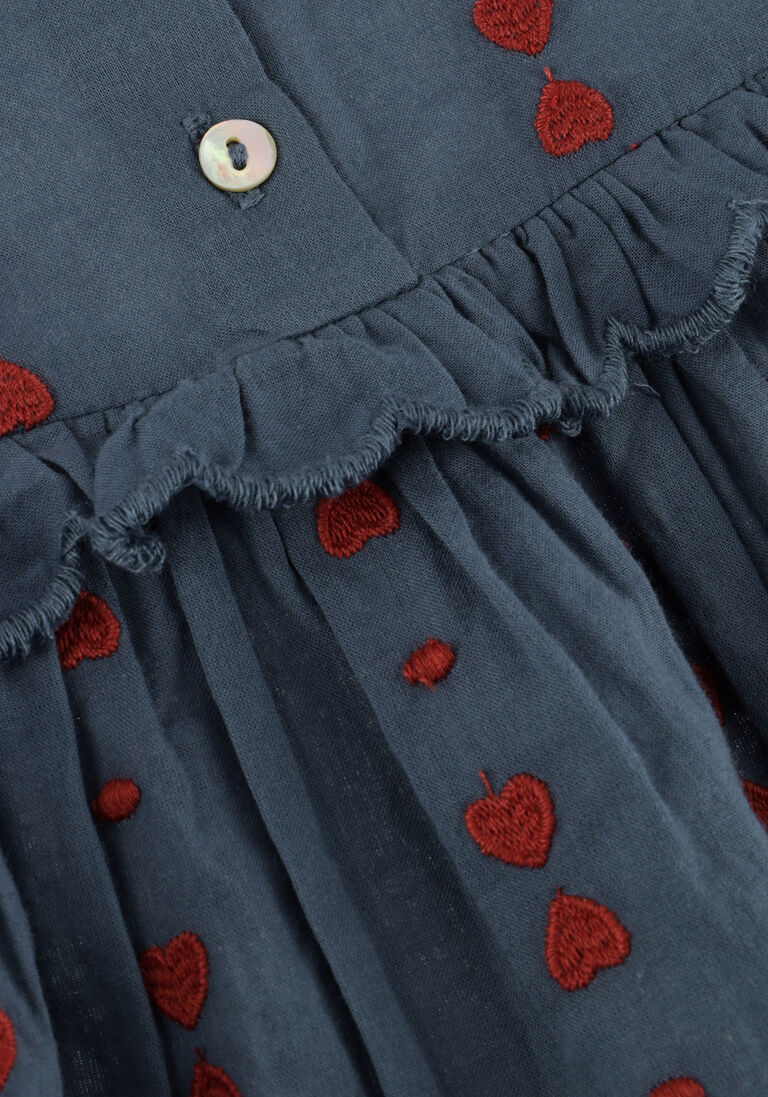 MARMAR COPENHAGEN blauwe marmar copenhagen mini jurk dela