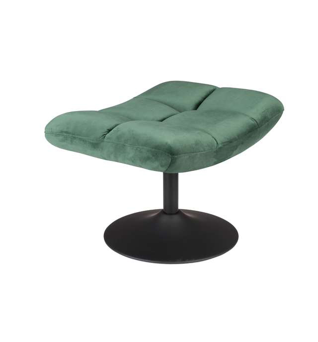 Hocker Bar velvet groen