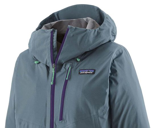 GRANITE CREST Damen-Regenjacke  light plume grey  XL