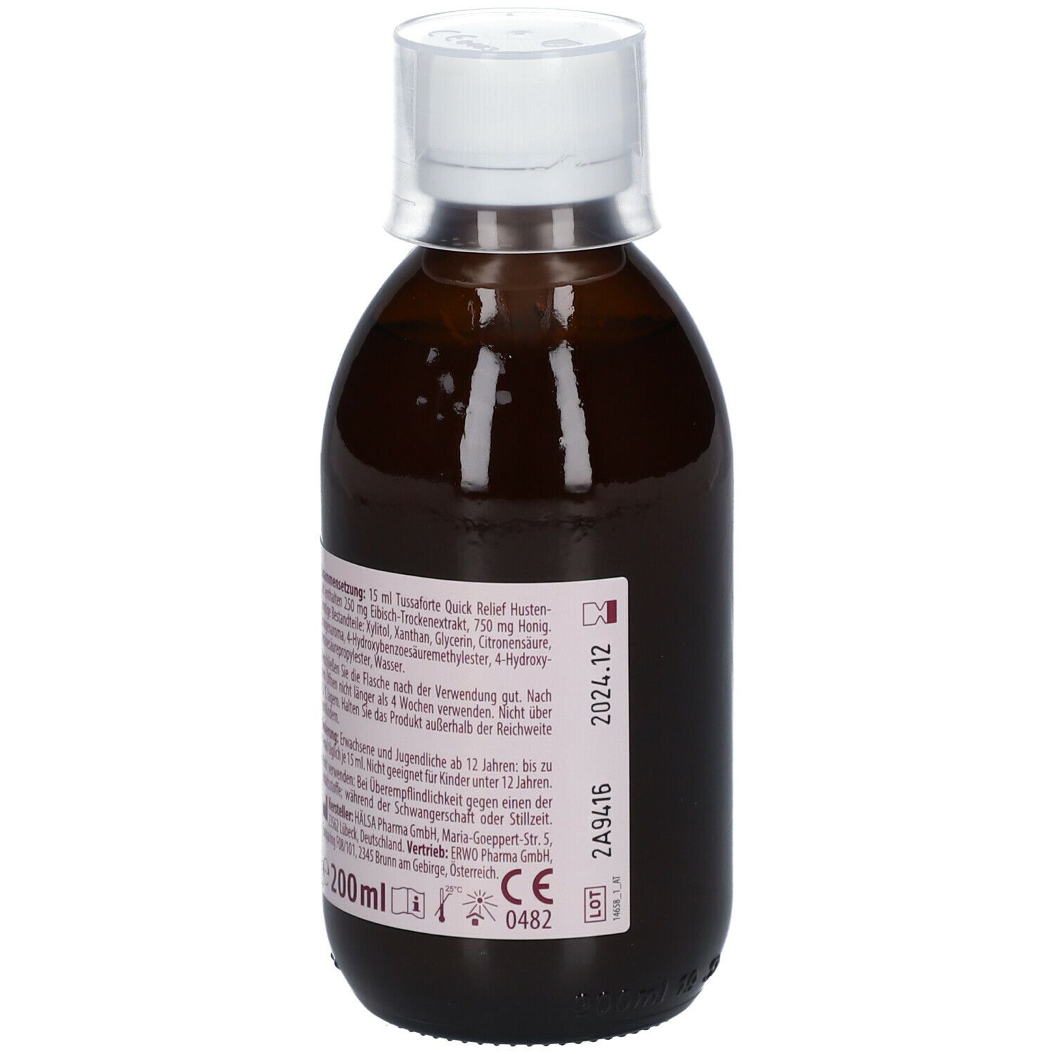 TUSSAFORTE DAY Quick Relief Hustensaft