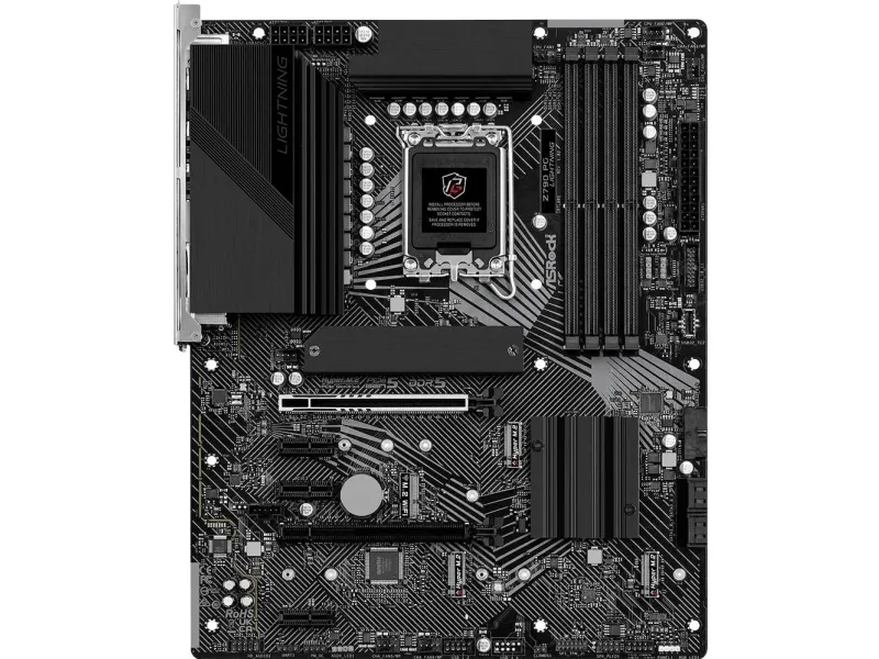 ASRock Z790 PG Lightning - Bundkort - ATX - LGA1700 sokkel - Z790 Chipset - USB-C 3.2 Gen 2x2, USB 3.2 Gen 2, USB 3.2 Gen 1, USB-C 3.2 Gen 1 - 2.5 Gigabit LAN - onboard grafik (CPU påkrævet) - HD Audio (8-kanaler)