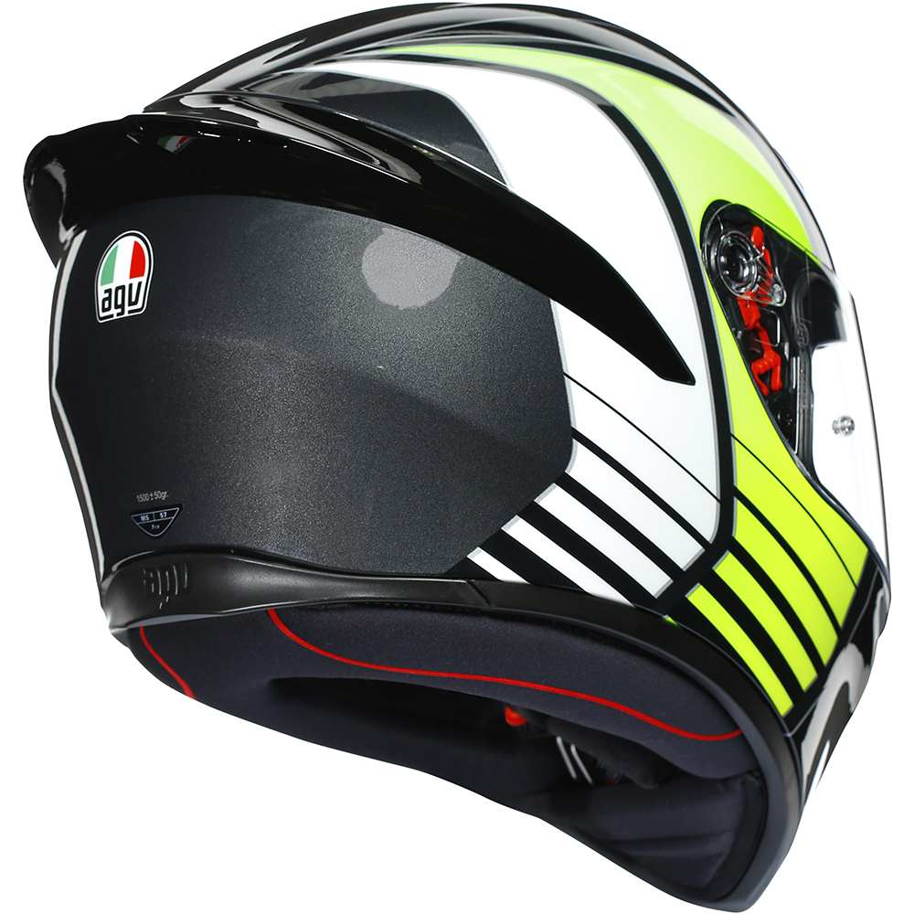 AGV - Casque K1 Power Noir / Vert / Blanc