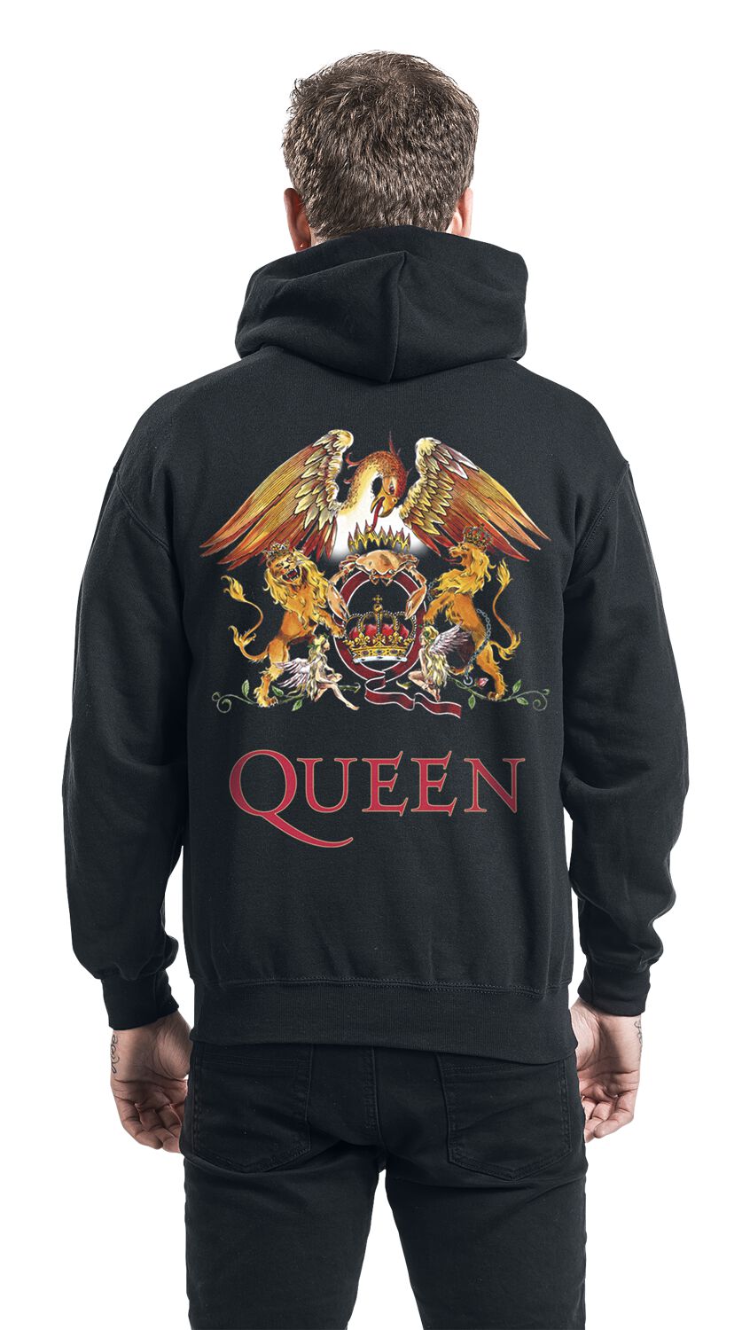 Blason Vintage | Queen Sweat-shirt à capuche