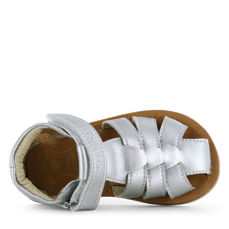 Shoesme silberne Sandale