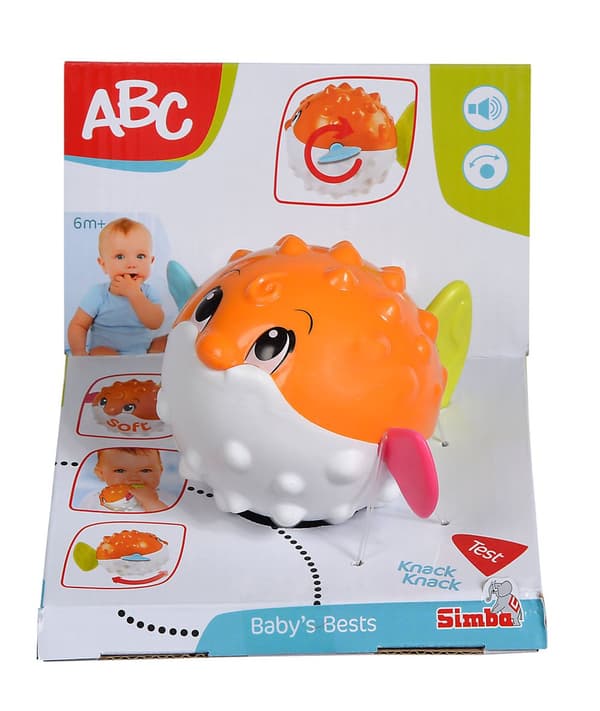 ABC fargerik aktivitetsfisk
