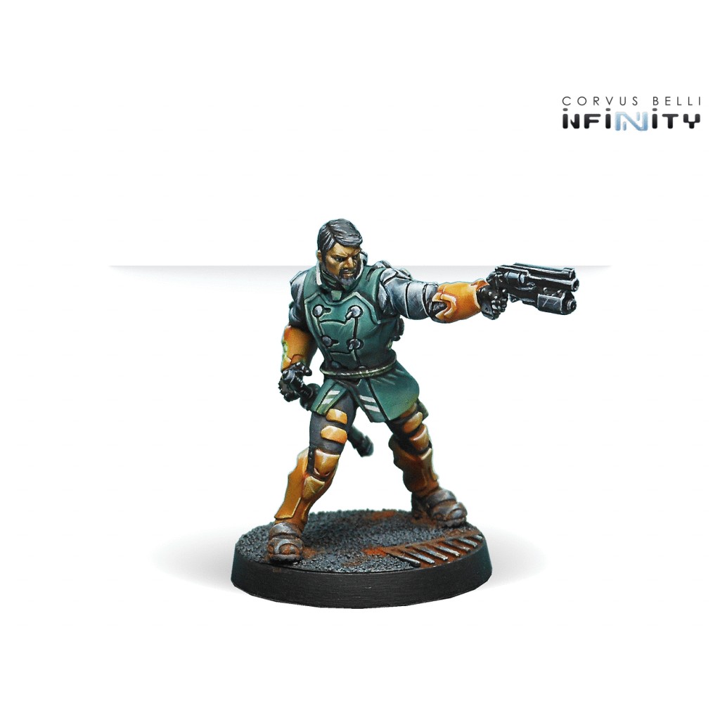 Infinity - Yu Jing - Kǎnrèn Counter-insurgency Group (Boarding Shotgun, Chain-Colt)