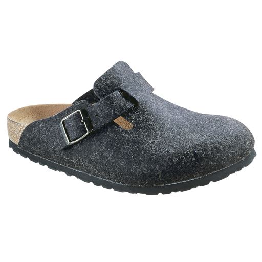 Birkenstock Boston Clogs, Anthracite, 43