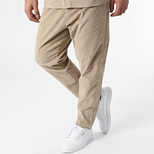 Ensemble Surchemise et Pantalon Beige