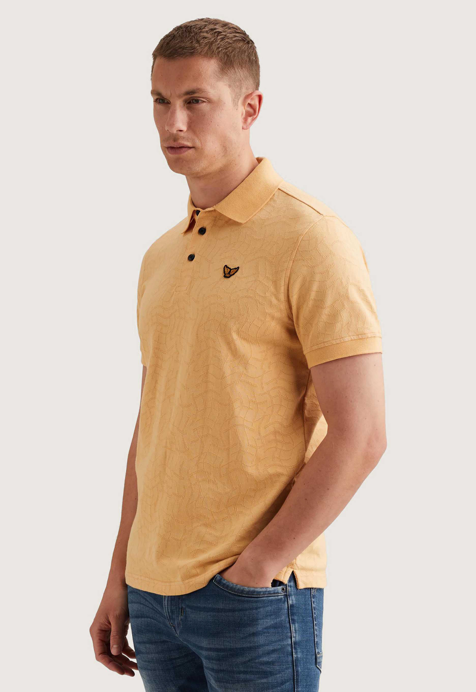 PME Legend Allover Jacquard Polo