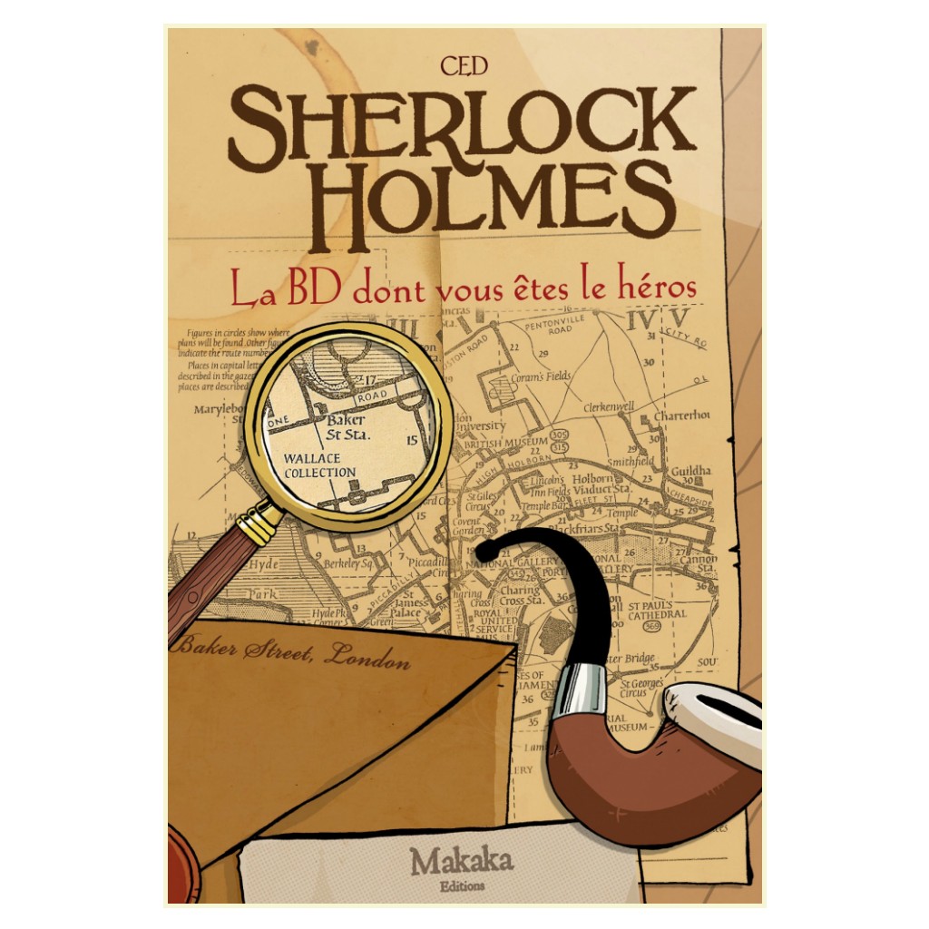 Sherlock Holmes - La BD dont vous êtes le héros (Livre 1)