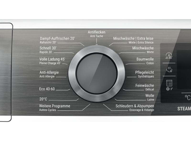 Bauknecht Waschmaschine B6 W845WB CH Links Frontloader mit 8 kg Ladekapazität