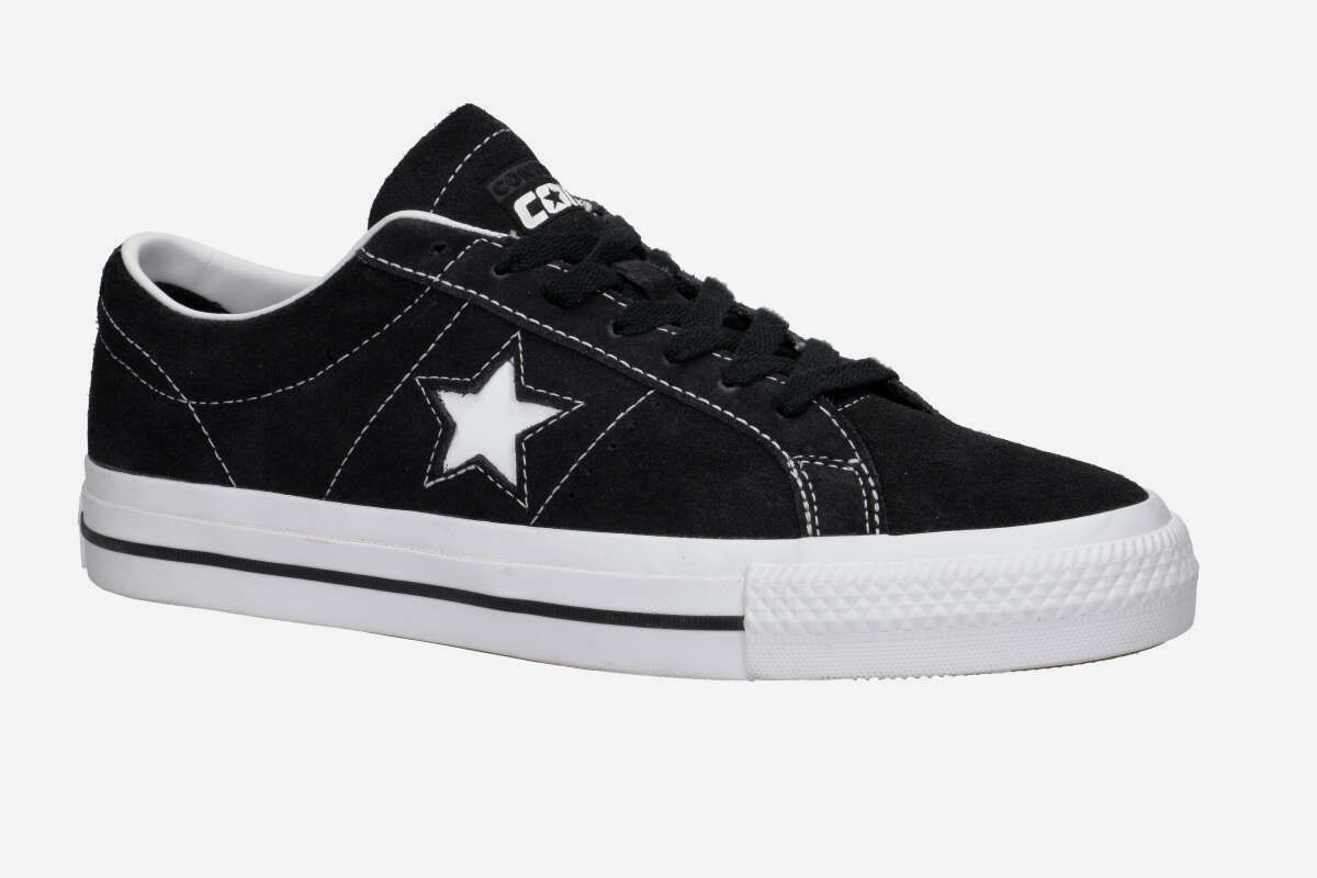 Converse CONS One Star Pro Schuh (black black white)