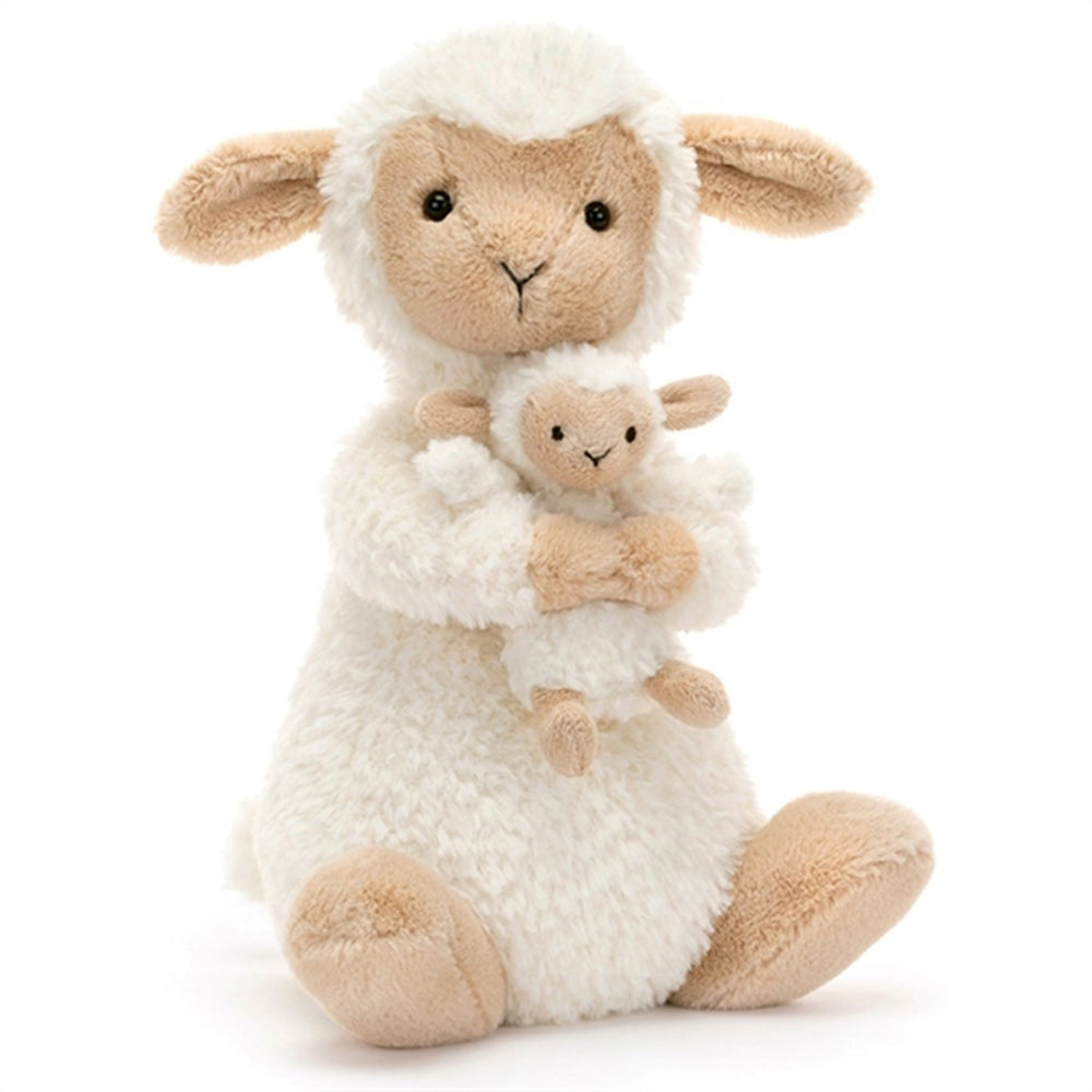 Huddles Får 24 cm - Jellycat → Luksusbaby.dk