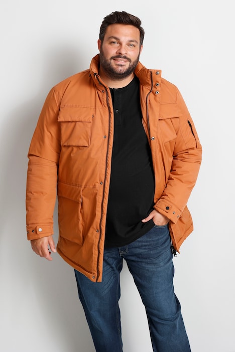 Boston Park Jacke, Bauchfit, Stehkragen, Zipper, bis 82