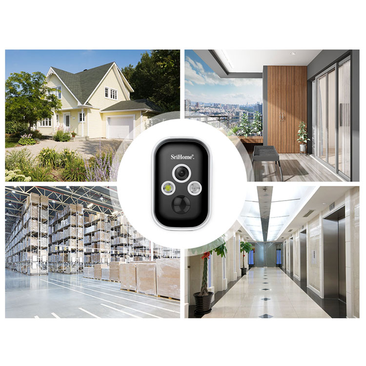 (2MP) 2x WiFi Internet Überwachungskamera HD 1080p mit Station / IR LED's Nachtsicht / Bewegungserkennung / AP / Audio / IP66 (iOS/Android)