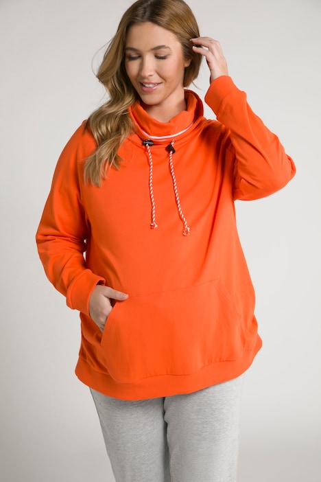Bellieva-Sweatshirt, elastische Seitennähte, Langarm