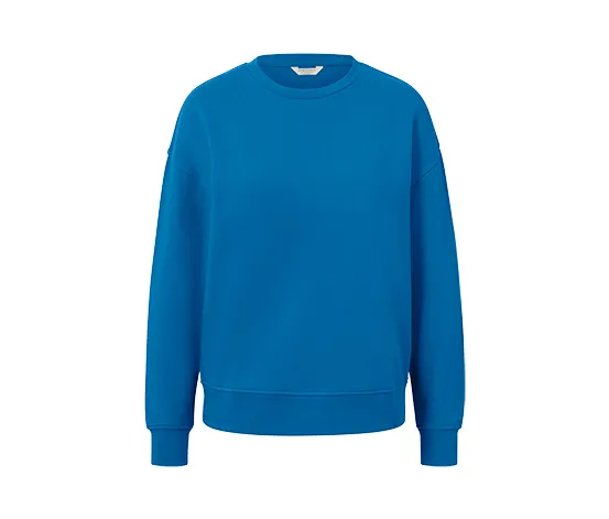 Sweatshirt, azurblau