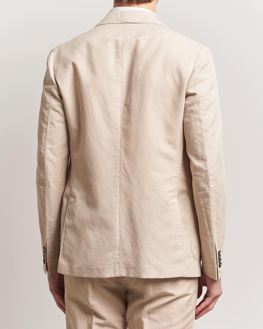 Incotex Unconstructed Chinolino Blazer Beige