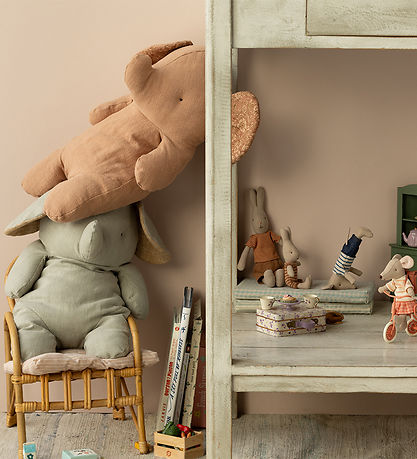 Maileg Bamse - Safari Friends - Elefant - Stor - Gr?
