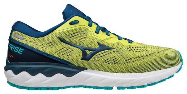 Chaussures Running Mizuno Wave Sky rise 2 Jaune