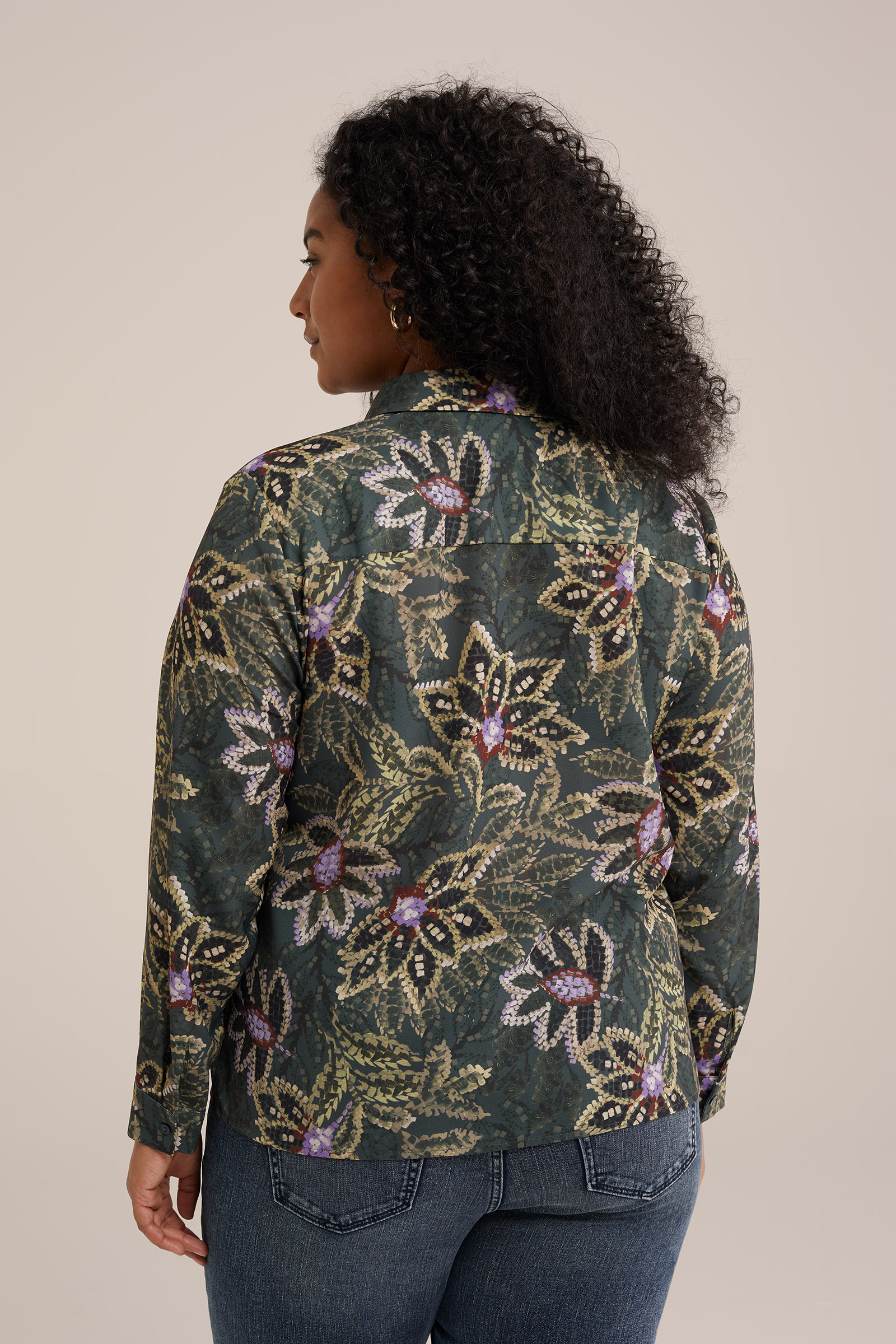 blouse - Curve WE Fashion Multikleur