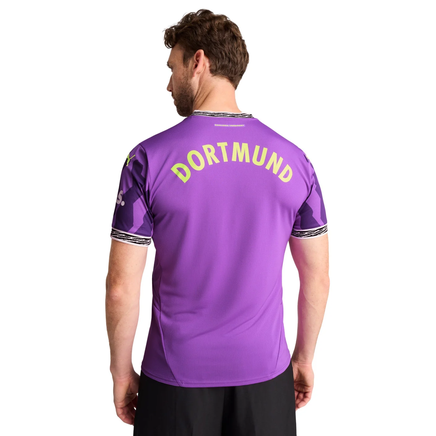 PUMA Borussia Dortmund Anniversary Shirt 2024-2025 Paars Geel