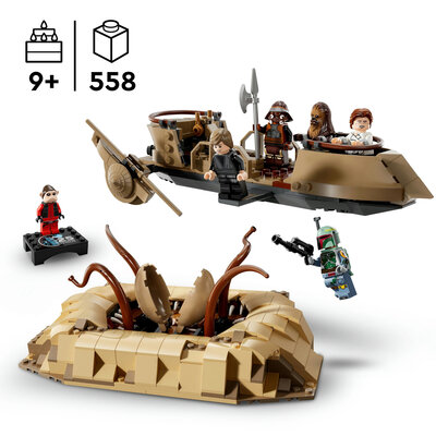 LEGO Star Wars TM 75396 Desert Skiff og Sarlacc Pit