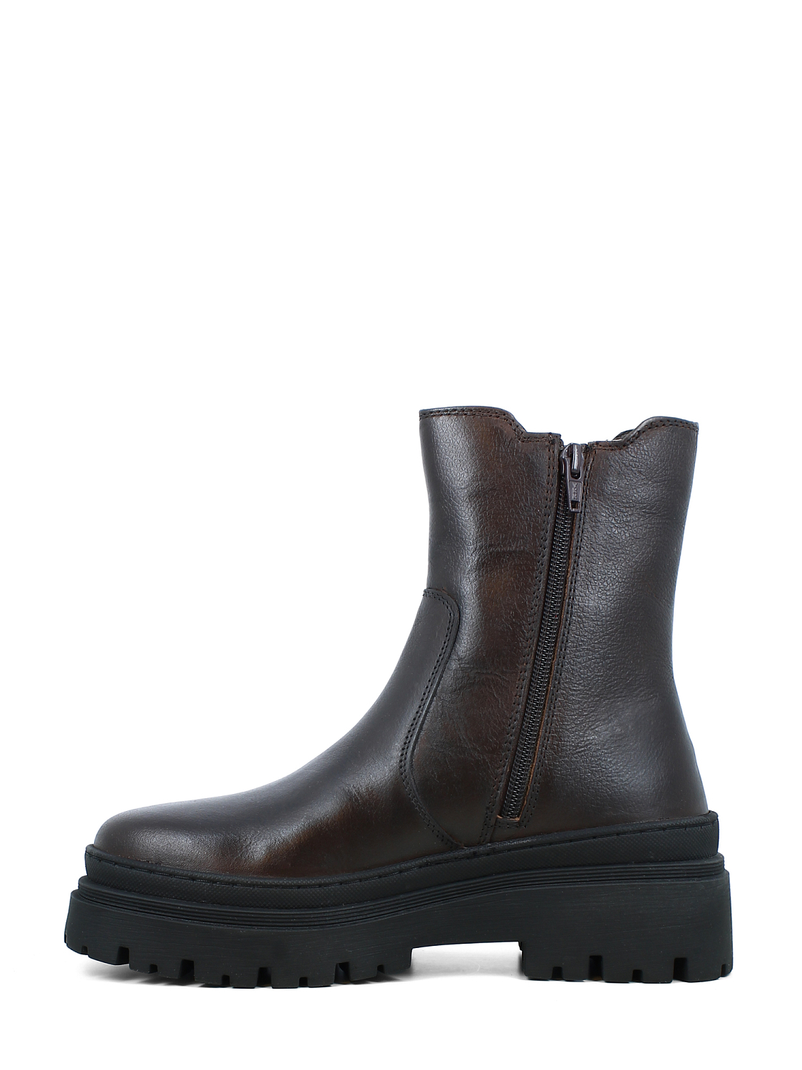 VYNE Portimao Leather Chelsea Boots Brown
