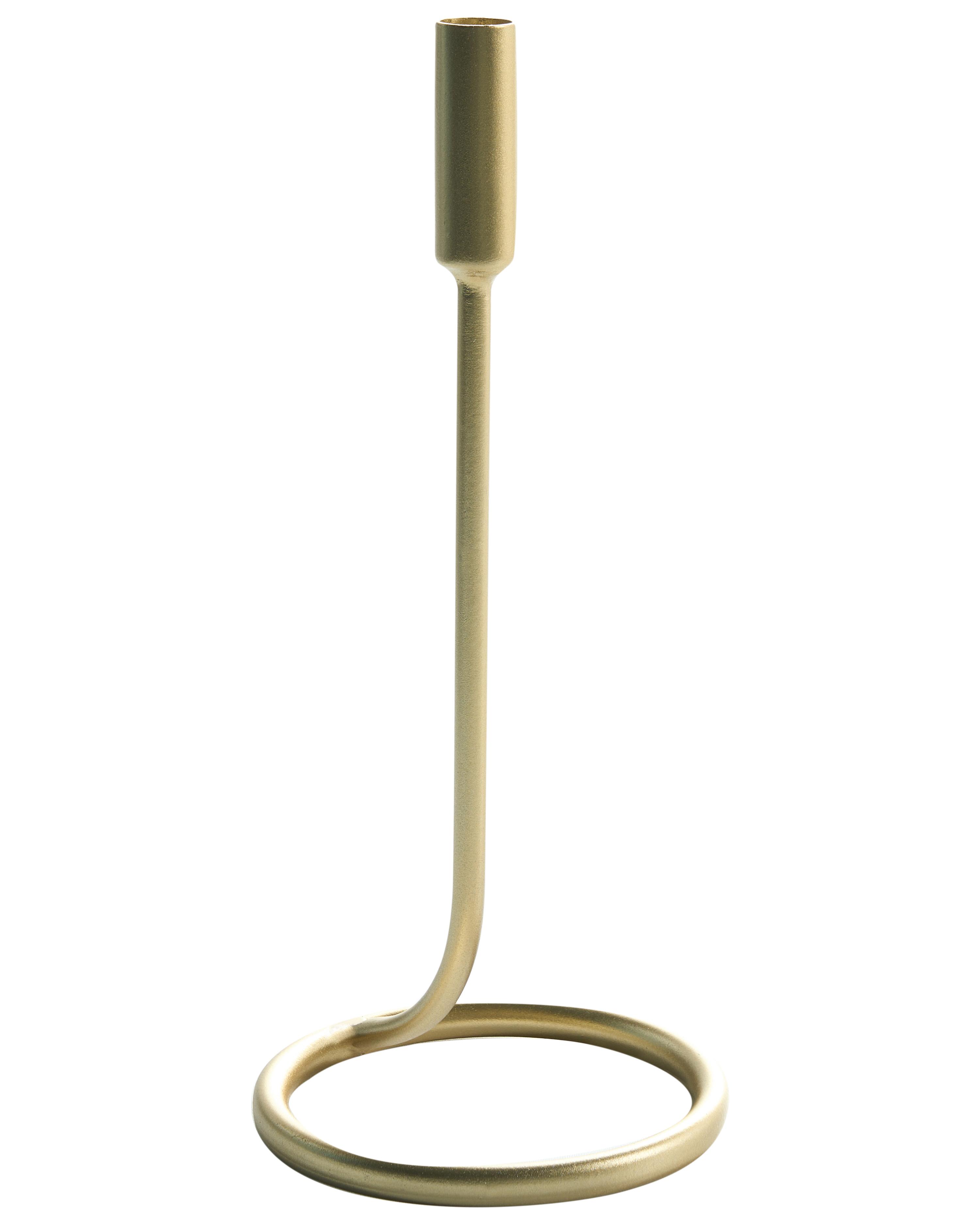 Set van 2 kaarshouders BUNYU Metaal 19/28 cm Goud