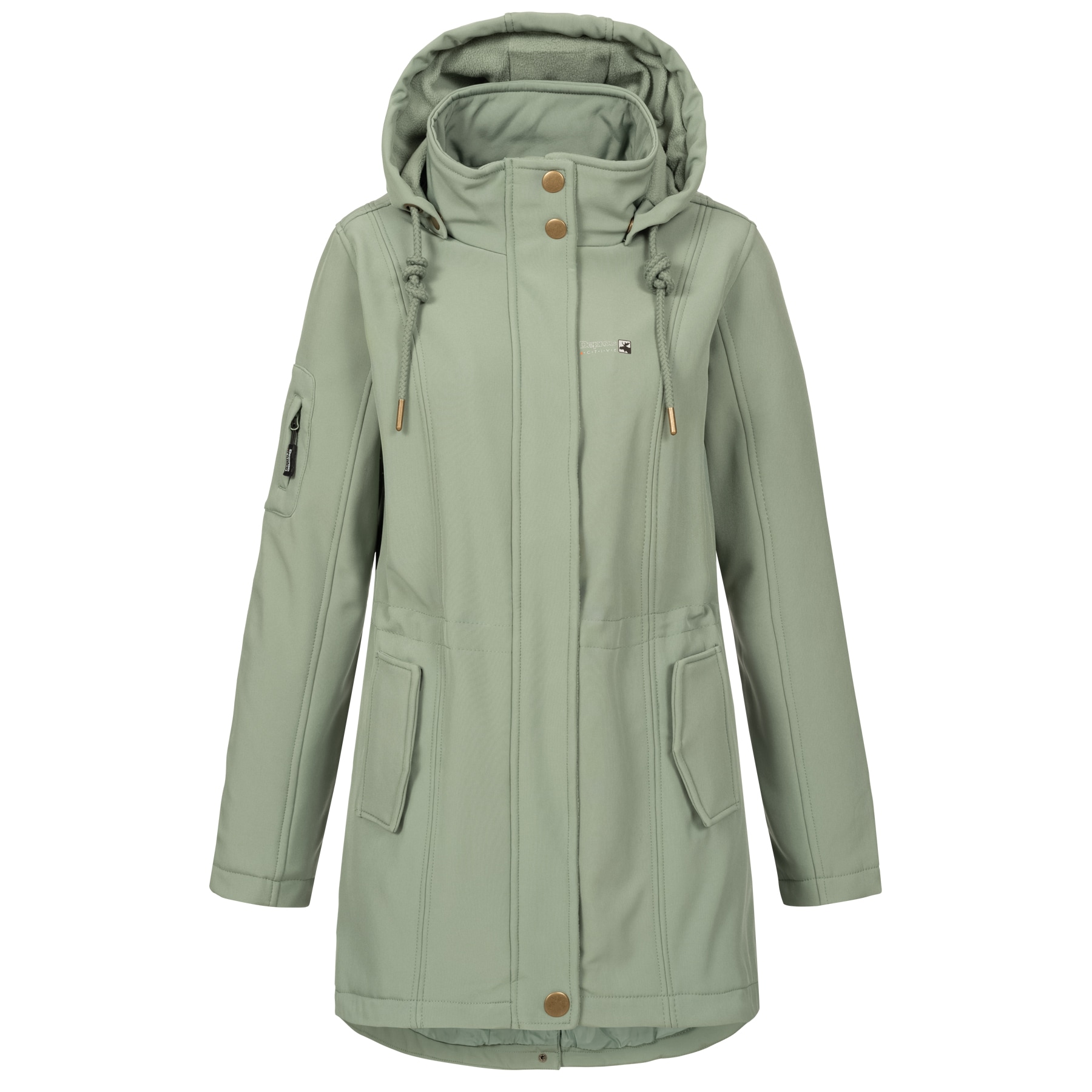 DEPROC Active Softshellmantel »TWIN PEAK II SLATE NEW WOMEN«, auch in Grossen Grössen erhältlich