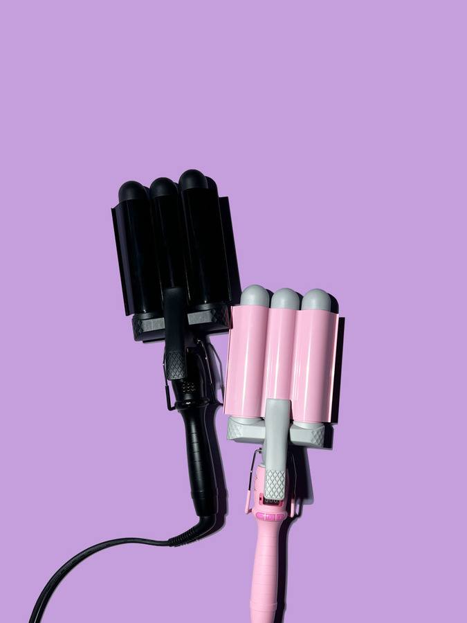 Mermade Hair Pro Waver Pink 32mm