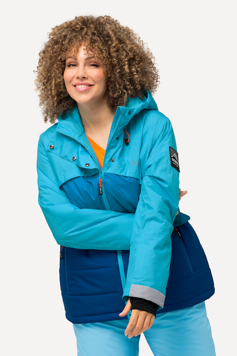 HYPRAR Funktionsjacke, wasserdicht, 2-Wege-Zipper, Schneefang