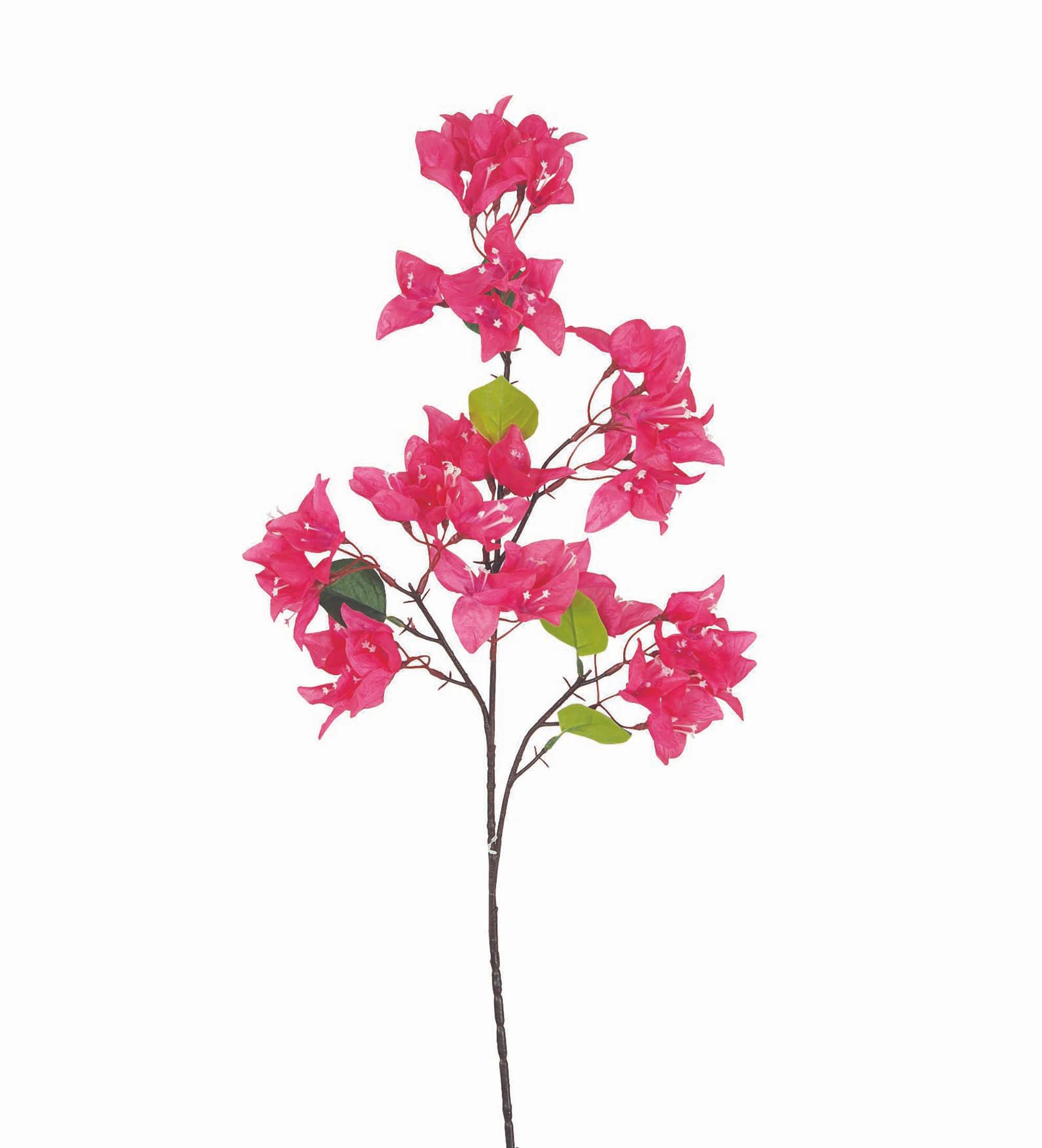 TIGE BOUGAINVILLIER 48 FLEURS H.78CM ROSE