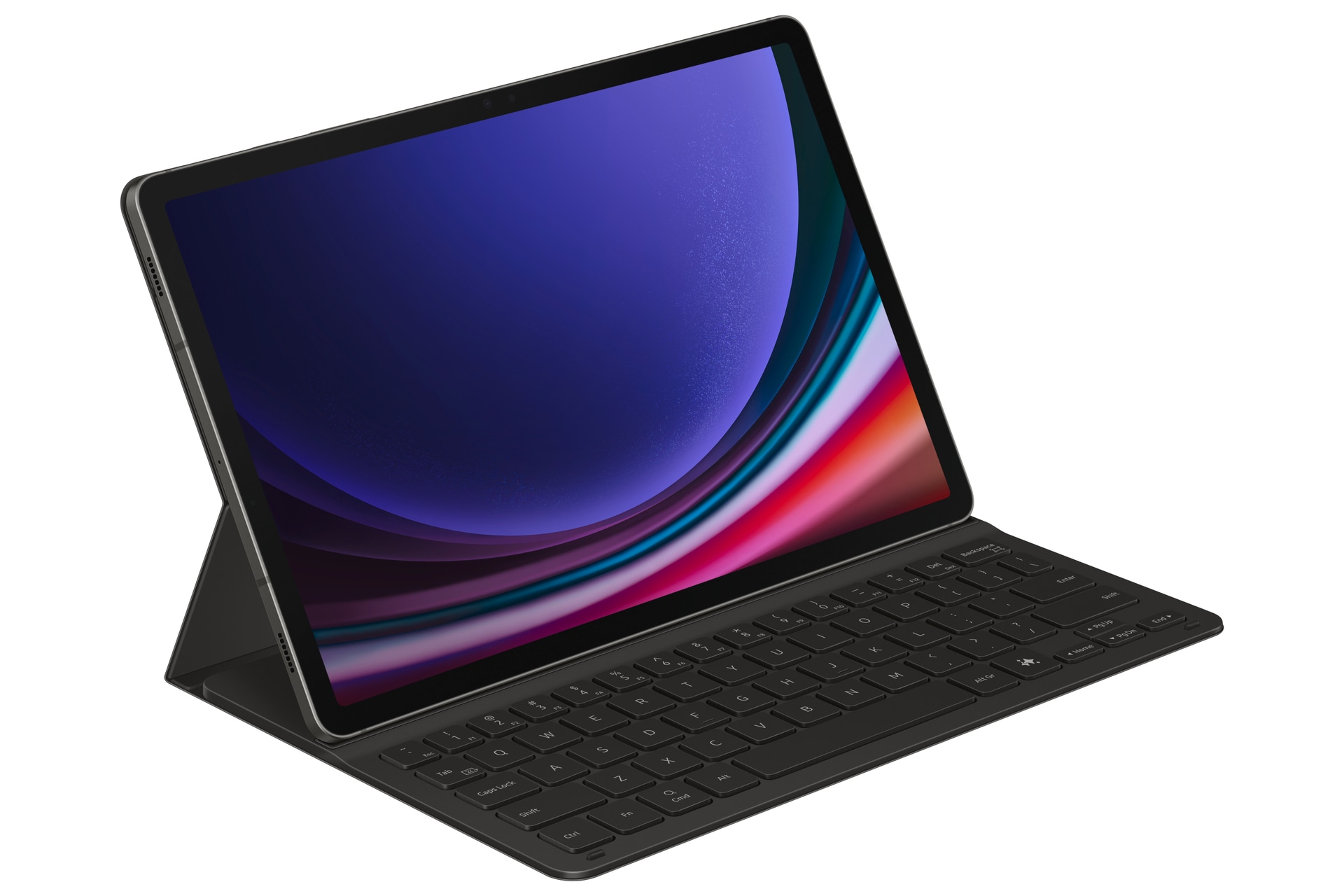 Samsung Tablet-Hülle »Book Cover Keyboard Slim für Galaxy Tab S9 | S9 FE | S10 FE« Tastatur Cover, Schutzhülle, Tablethülle, Case, Schutzcase, stossfest