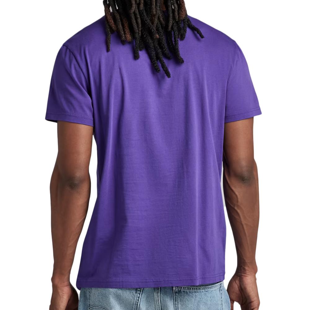 T-shirt Violet Homme G-Star Raw D22776