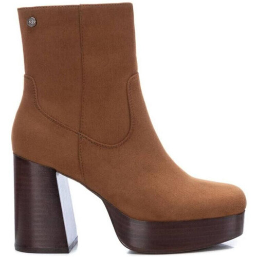 Xti - Botín tacón -142188 camel para mujer Otros