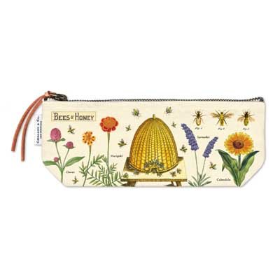 Cavallini Bees and Honey Pencil Case