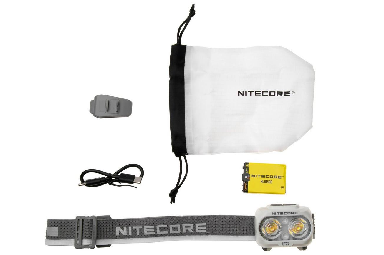 Nitecore UT27 PRO Titan White, hoofdlamp, 800 lumen