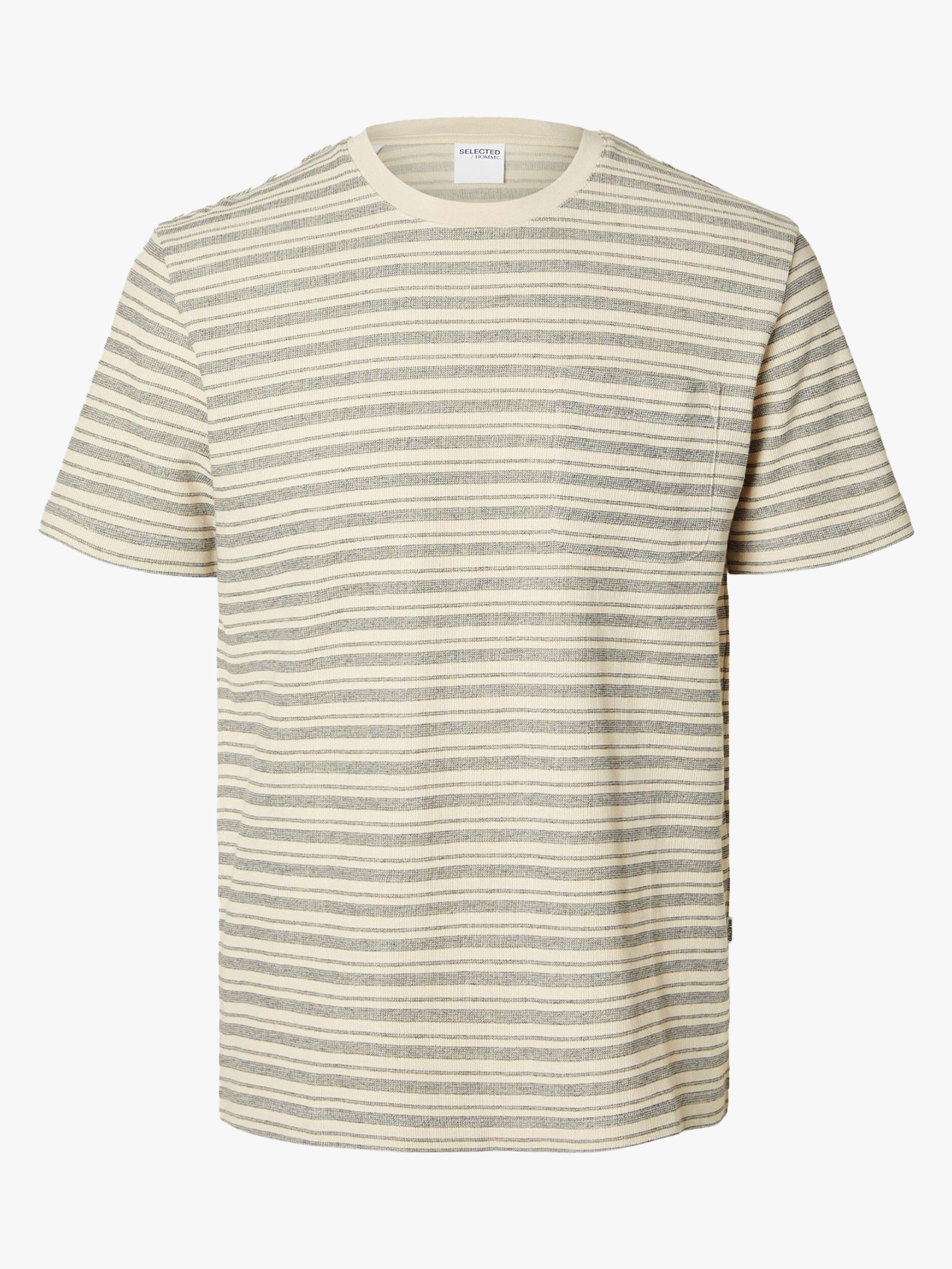 Sune Stripe Pocket Short Sleeve O-Neck Tee