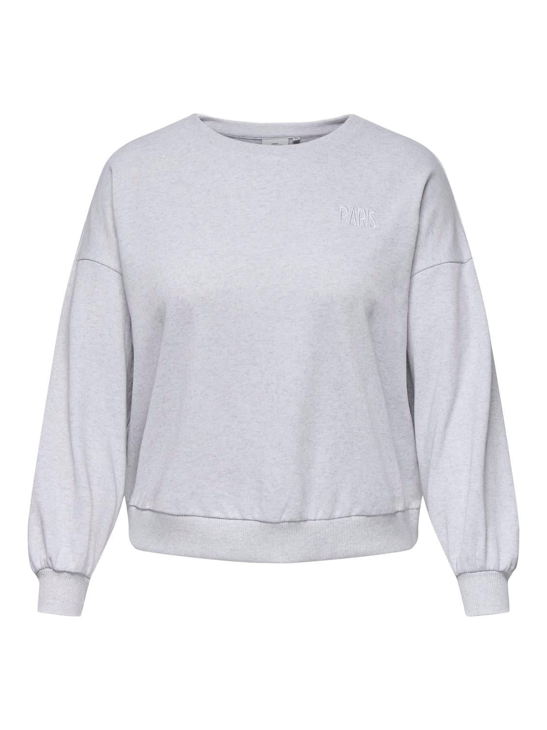 CARLAKIRA Sweatshirt Light Grey Melange