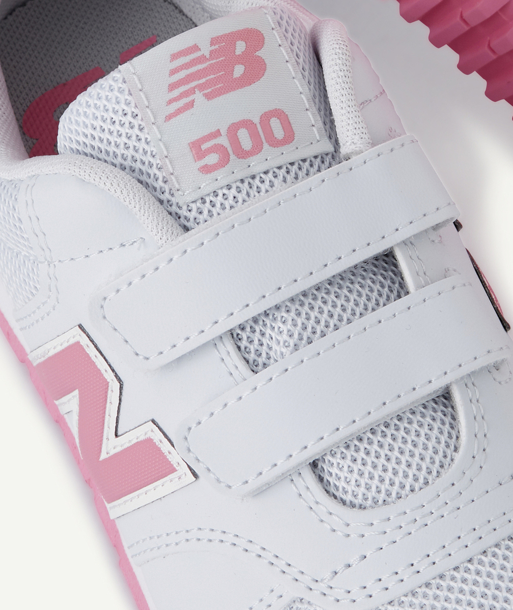 NEW BALANCEBASKETS 500 FILLE GRISES ET ROSES