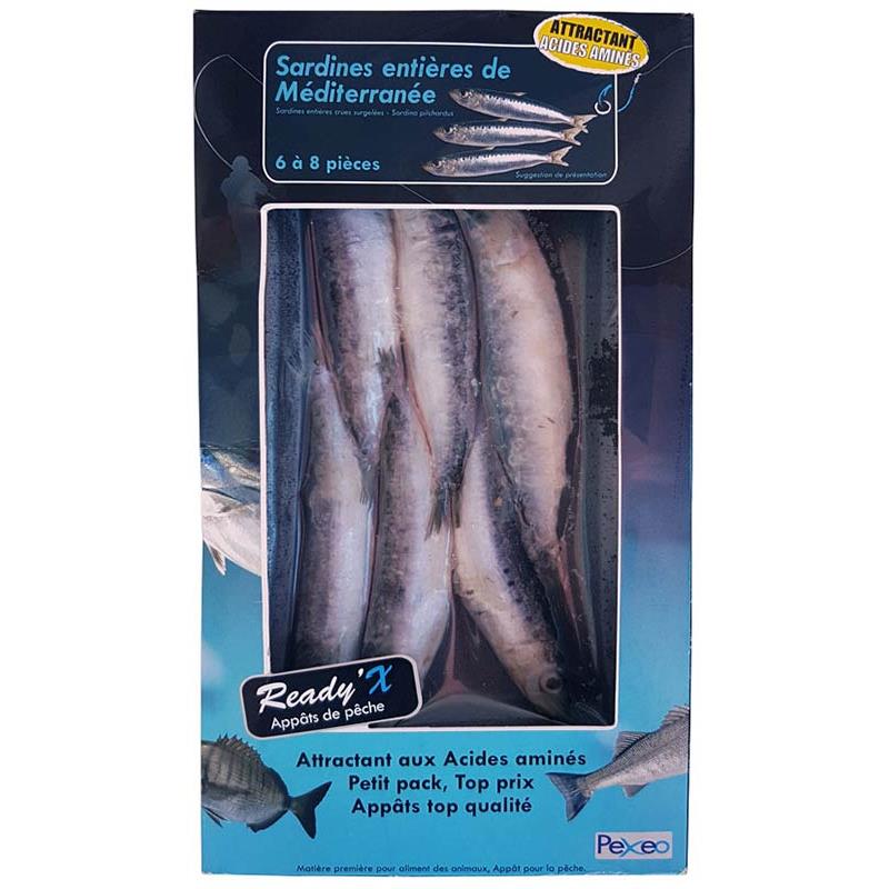 Sardines Entières De Méditerranée Surgelées Pexeo Ready'x